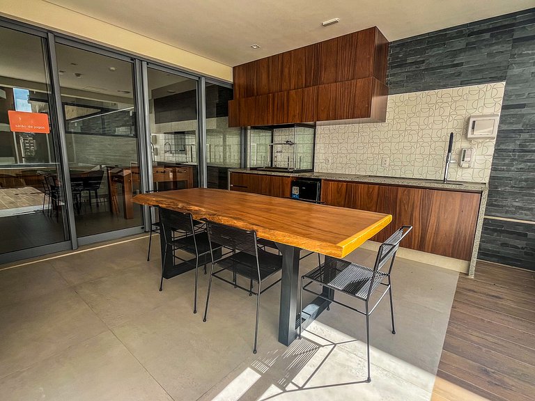 Charmoso Studio com Mezanino - Vila Mariana