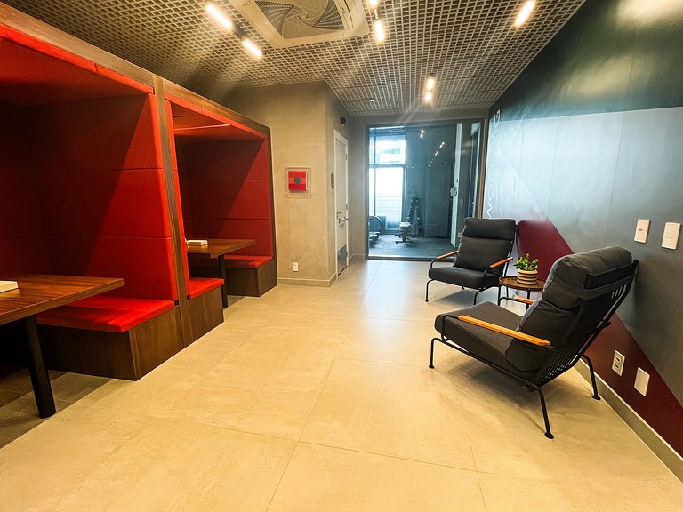 Charmoso Studio com Mezanino - Vila Mariana