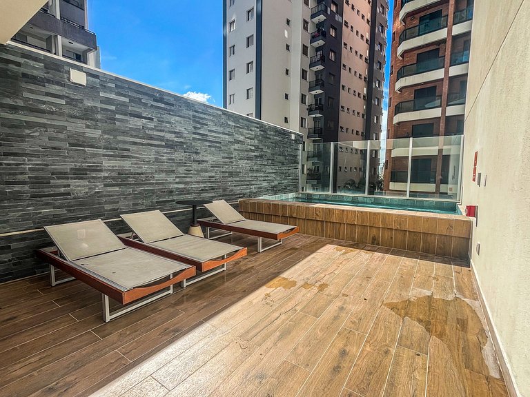 Charmoso Studio com Mezanino - Vila Mariana
