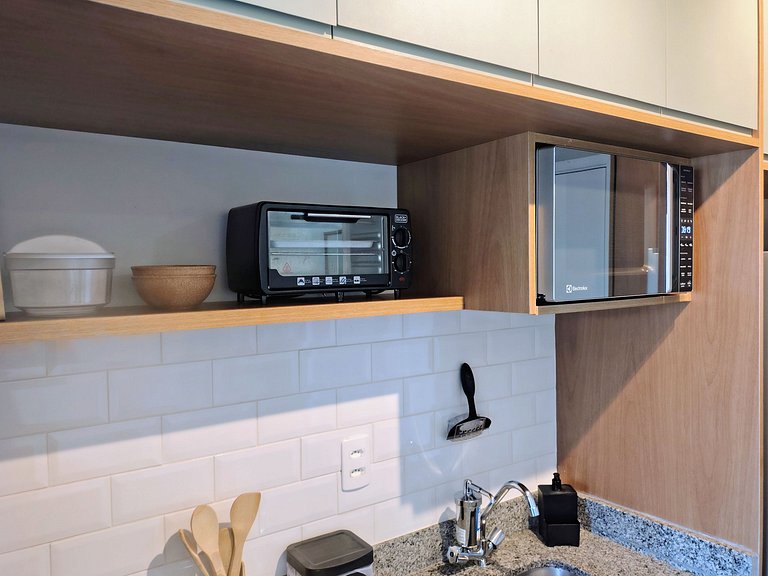 Novo Apto 1 Quarto- Shopping Eldorado - Funcional